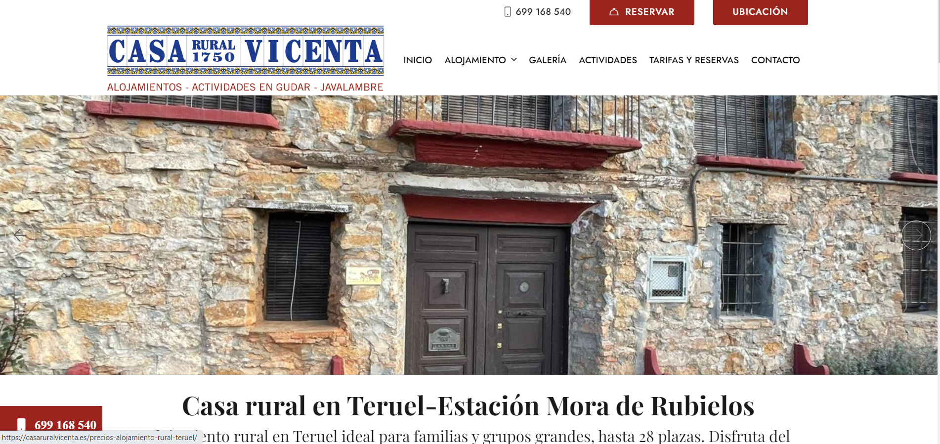 casa rural Teruel