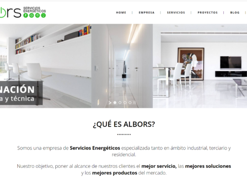 Diseño web corporativa Electroalbors.com