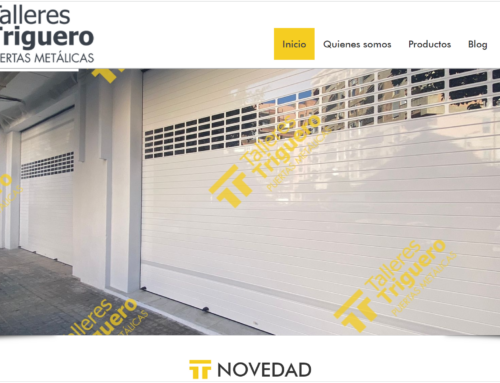 Diseño web empresa Talleres Triguero